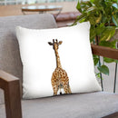 Giraffe Butt Throw Pillow by Big Nose Work