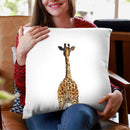 Giraffe Butt Throw Pillow by Big Nose Work
