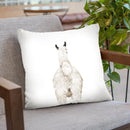 Llama Butt Throw Pillow by Big Nose Work