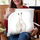 Llama Butt Throw Pillow by Big Nose Work