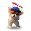 Boo Spinner Hat Boo Throw Pillow