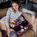 Animalstarz- Cat Throw Pillow By Baro Sarre