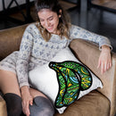 Vibrant Bananas Throw Pillow By Baro Sarre