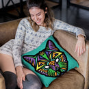 Cat-Sauvage Throw Pillow By Baro Sarre
