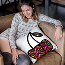 Vibrant Cherries Throw Pillow By Baro Sarre