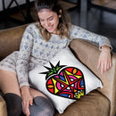 Vibrant Strawberry Throw Pillow By Baro Sarre