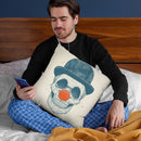 Dead Clown Throw Pillow By Balazs Solti