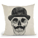 Gentlemen Never Die Throw Pillow By Balazs Solti
