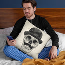 Gentlemen Never Die Throw Pillow By Balazs Solti