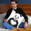 Lovely Panda Throw Pillow By Balazs Solti