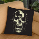 Scream Golden Throw Pillow By Balazs Solti