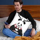 Xmas Panda Throw Pillow By Balazs Solti