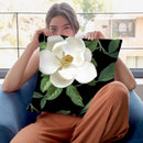 Sweet Magnolias Ii Throw Pillow By Color Bakery