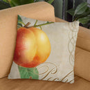 Fruits Classique I Throw Pillow By Color Bakery