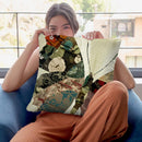 Butterfly Brocade Iii Throw Pillow By Color Bakery