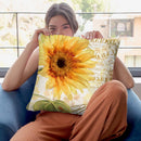 Ete I Throw Pillow By Color Bakery