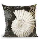 Cocoa Beach Ii Throw Pillow By Color Bakery