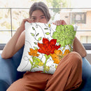 Aria I Throw Pillow By Color Bakery