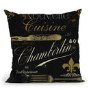 La Cuisine Iv Throw Pillow By Color Bakery