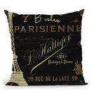 La Cuisine Vi Throw Pillow By Color Bakery
