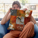 Natural Impressions Ii Throw Pillow By Color Bakery