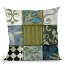 Les Fleurs De La Terre I Throw Pillow By Color Bakery