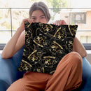 Cafe Noir Pattern V Throw Pillow By Color Bakery
