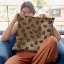 Cafe Noir Pattern Vii Throw Pillow By Color Bakery