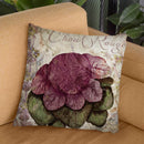 Legumes Francais Iv Throw Pillow By Color Bakery