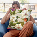 Sunbathers Ii Throw Pillow By Color Bakery