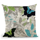 Aloft I Throw Pillow By Color Bakery