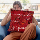 Le Pavot Iii Throw Pillow By Color Bakery