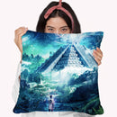 Journey Through A Dream Throw Pillow By Cameron Gray - by all about vibe