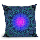 Mandala Love Throw Pillow By Cameron Gray - by all about vibe