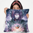 Ocean Atlas Throw Pillow By Cameron Gray - by all about vibe