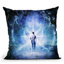 The Journey Begins Throw Pillow By Cameron Gray - by all about vibe
