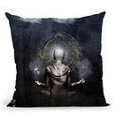 The Projection Throw Pillow By Cameron Gray - by all about vibe
