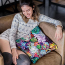 Succulent Garden Small Throw Pillow By Christine Lindstrom