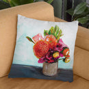 Summer Bouquet Throw Pillow By Christine Lindstrom