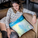 Landscape V Throw Pillow By Christine Lindstrom