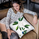 Amongsttherhododendron Throw Pillow By Christine Lindstrom