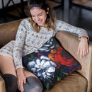 Night Bloom Throw Pillow By Christine Lindstrom