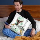 Boba Fett Throw Pillow By Christian Mielu