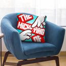 Making Of Mickey Ii Throw Pillow By Christian Mielu