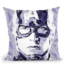 Captain America I Throw Pillow By Christian Mielu
