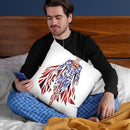 Man Of Steel Throw Pillow By Christian Mielu