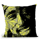 Tupac I Throw Pillow By Christian Mielu