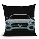 Amg-Gt Throw Pillow By Christian Mielu
