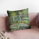 Water Lily Pond Throw Pillow By Claude Monet