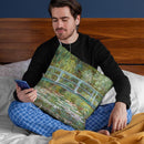 Water Lily Pond Throw Pillow By Claude Monet